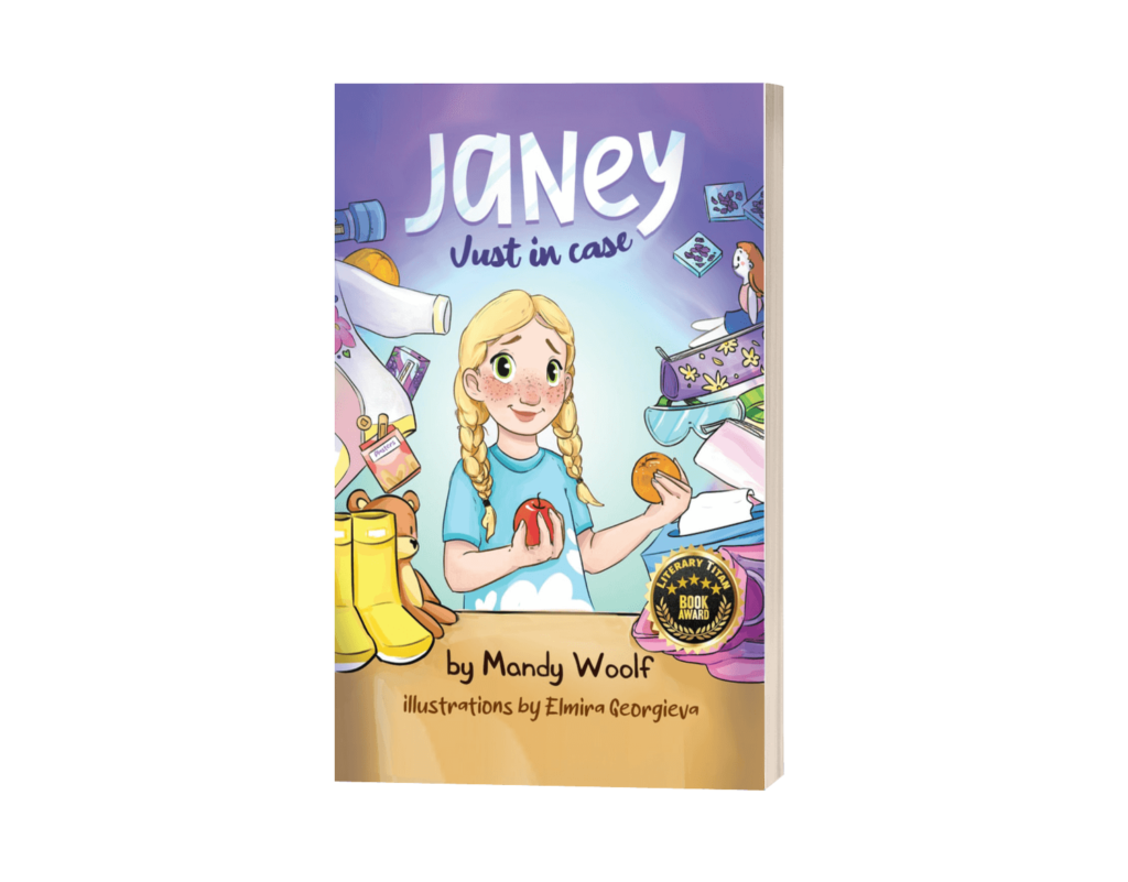 janey just in case by mandy woolf children's book author